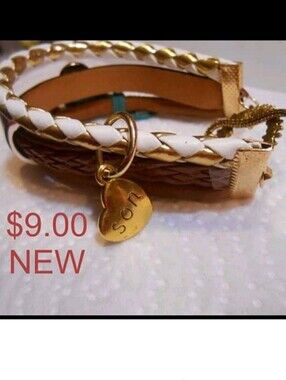 SON Theme Multi-strand Leather bracelet